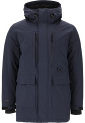 Kurtka wodoodporna Whistler Bluff Pro 10000. Niebieskie kurtki męskie Whistler, l, bez wzorów, z materiału, eleganckie, bez kaptura. Za 596.00 zł.