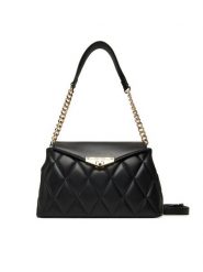Valentino Torebka Frisia VBS9BA09 Czarny. Czarne torebki do ręki damskie Valentino, bez wzorów, ze skóry, bez dodatków. Za 489.99 zł.