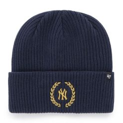 Czapka New York Yankees 47Brand MLB. Niebieskie czapki damskie 47 Brand, na zimę, bez wzorów. Za 163.50 zł.