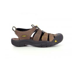 Buty trekkingowe męskie Keen Newport Bison. Brązowe buty zimowe męskie Keen, bez wzorów, z materiału, bez obcasa, bez zapięcia. Za 536.00 zł.