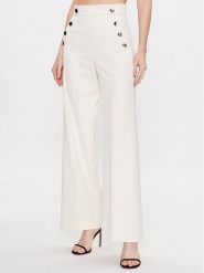 Marella Spodnie materiałowe Hiamre 2331310631 Écru Loose Fit. Spodnie materiałowe damskie Marella, bez wzorów, z materiału. Za 1,279.00 zł.