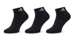 Skarpety stopki unisex Adidas 3 pary. Czarne skarpety męskie Adidas, bez wzorów, z bawełny. Za 49.00 zł.