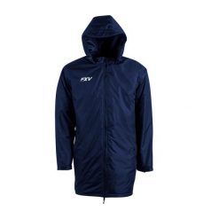 Parka Coach Force XV Force 2. Niebieskie parki męskie FORCE XV, bez wzorów, z dresówki, sportowe, bez kołnierzyka, bez kaptura. Za 455.00 zł.