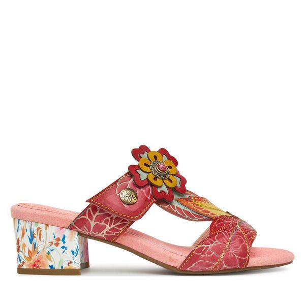 Klapki Laura Vita. Brązowe klapki damskie Laura Vita, bez wzorów, bez obcasa, bez zapięcia. Za 279.99 zł.