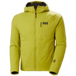 Izolacyjna kurtka trekkingowa z kapturem, elastyczna Helly Hansen Odin 2.0. Zielone kurtki męskie Helly Hansen, l, bez wzorów, eleganckie, z kapturem. Za 1,084.00 zł.