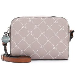 Tamaris Torebka Naramienna TAS Anastasia Torby podróżne 1 ct Brązowy Damski. Brązowe torby podróżne damskie Tamaris, z aplikacjami, ze skóry, na ramię, małe. Za 177.99 zł.