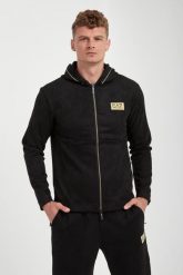 Bluza męska welurowa EA7 EMPORIO ARMANI. Bluzy męskie EA7 Emporio Armani, l, bez wzorów, z weluru, bez ramiączek, bez kaptura. Za 919.00 zł.