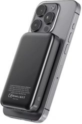 Extralink MagSafe 10000mAh Grafitowy | Powerbank | Power bank, 38.5Wh PD20W+15W USB-C USB-A. Szare powerbanki ExtraLink. Za 76.69 zł.