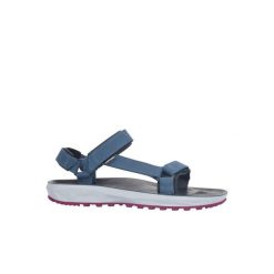 Sandały trekkingowe damskie Super Hike Leather Women. Fioletowe sandały damskie Lizard, bez wzorów, bez obcasa, bez zapięcia. Za 579.99 zł.