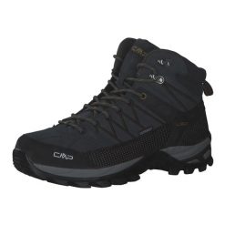 Buty trekkingowe męskie CMP Rigel Mid. Czarne trekkingi męskie CMP, z materiału, bez zapięcia. Za 394.50 zł.