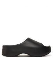 Inuikii Klapki Suede Studs 70103-153 Czarny. Czarne klapki damskie Inuikii, bez wzorów, ze skóry, bez obcasa, bez zapięcia. Za 939.99 zł.