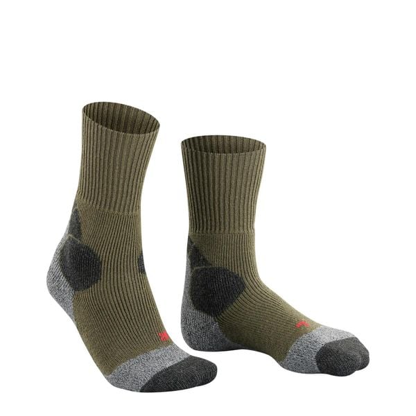 Skarpetki Falke TKX Expedition. Zielone skarpety męskie Falke, bez wzorów, z elastanu. Za 188.50 zł.