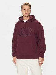 Levi's® Bluza Graphic 38479-0404 Fioletowy Relaxed Fit. Fioletowe bluzy męskie m, bez wzorów, z bawełny, bez ramiączek, bez kaptura. Za 229.99 zł.