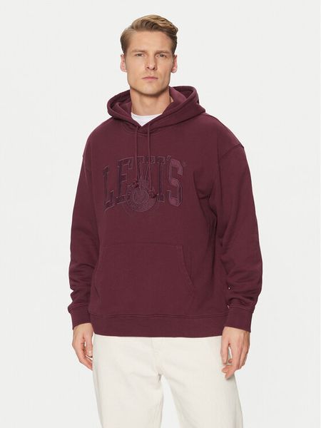Levi's® Bluza Graphic 38479-0404 Fioletowy Relaxed Fit. Fioletowe bluzy męskie m, bez wzorów, z bawełny, bez ramiączek, bez kaptura. Za 229.99 zł.