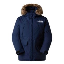 The North Face McMurdo Parka męska - rozmiar L. Niebieskie parki męskie The North Face, na zimę, l, bez wzorów, z poliesteru, klasyczne, bez kołnierzyka, bez kaptura. Za 2,507.99 zł.