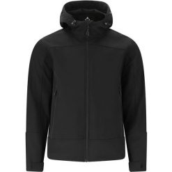 Kurtka softshell Whistler Frontier. Czarne kurtki męskie Whistler, m, bez wzorów, z materiału, eleganckie, bez kaptura. Za 344.50 zł.