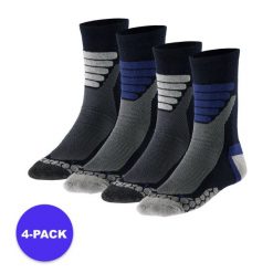 Skarpety do chodzenia unisex – Multi Blue – 4 pary. Niebieskie skarpetki damskie Xtreme, bez wzorów, z elastanu. Za 185.79 zł.