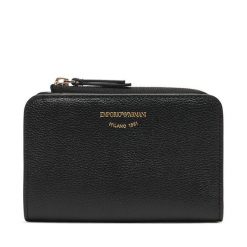 Portfel Emporio Armani. Czarne portfele damskie Emporio Armani. Za 894.99 zł.