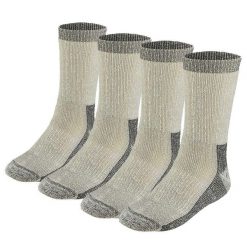 Skarpety trekkingowe dla dorosłych Xtreme Thermal Heavy, 4-pak. Szare skarpetki damskie XTREME SOCKSWEAR, bez wzorów, z wełny. Za 268.99 zł.