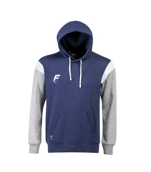 Bluza z kapturem Force XV Conquete. Niebieskie bluzy damskie FORCE XV, xl, bez wzorów, z bawełny, bez ramiączek, z kapturem. Za 231.00 zł.