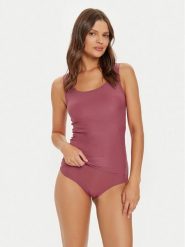 Chantelle Top Soft Stretch C26460 Różowy Regular Fit. Czerwone topy damskie Chantelle, bez wzorów, z syntetyku, bez kołnierzyka, bez ramiączek. Za 119.99 zł.
