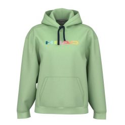 Bluza damska z kapturem Head Rally. Zielone bluzy damskie Head, bez wzorów, sportowe, bez ramiączek, z kapturem. Za 208.00 zł.
