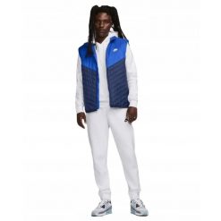 Kurtka Męska ThermaFit Windrunner. Niebieskie kurtki męskie Nike, m, bez wzorów, z materiału, bez kaptura. Za 454.65 zł.