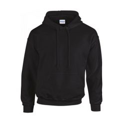 Bluza z kapturem Gildan Heavy Blend ®. Czarne bluzy damskie GILDAN, s, bez wzorów, z bawełny, klasyczne, bez ramiączek, z kapturem. Za 81.25 zł.