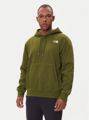 The North Face Bluza Essential NF0A89ES Zielony Regular Fit. Zielone bluzy męskie The North Face, m, bez wzorów, z syntetyku, bez ramiączek, bez kaptura. Za 329.99 zł.