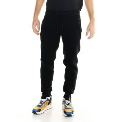 Męskie spodnie dresowe Leone Soft Basic. Czarne spodnie sportowe męskie LEONE 1947 APPAREL, l, bez wzorów, z dresówki, na fitness i siłownię. W wyprzedaży za 154.80 zł.