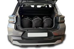 Torby Do Bagażnika Citroen E-C3 Hatchback Ev 2023+ 3Szt Kjust. Czarne torby podróżne damskie KJUST, bez wzorów, z kauczuku. Za 729.00 zł.