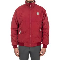 Kurtka typu bomber z technicznego materiału. Brązowe kurtki męskie UMBRIA EQUITAZIONE, xl, bez wzorów, z polaru, sportowe, bez kaptura. Za 314.00 zł.