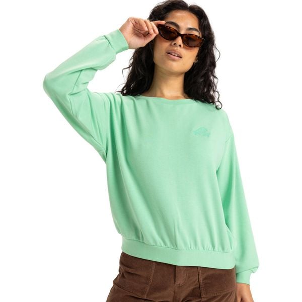 Bluza damska SURFING BY MOONLIGHT. Zielone bluzy damskie Roxy, na zimę, m, bez wzorów, z elastanu, bez ramiączek, bez kaptura. Za 229.99 zł.