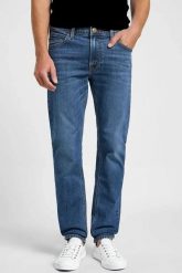 LEE MĘSKIE SPODNIE JEANSOWE LEE DAREN ZIP FLY INDIGO SIGHT 112365751. Niebieskie jeansy męskie Lee, z jeansu. Za 219.99 zł.