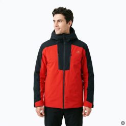 Kurtka narciarska męska KADVA Velar WP 10K/8K. Czarne kurtki sportowe męskie KADVA, na jesień, l, bez wzorów, z materiału, bez kaptura, narciarskie. Za 429.99 zł.