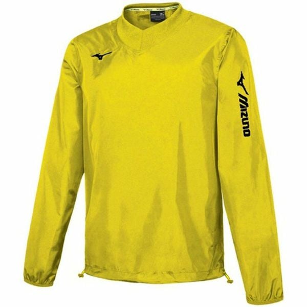 Kurtka Mizuno Team sendai tra rain. Żółte kurtki męskie Mizuno, m, bez wzorów, z materiału, bez kaptura. Za 126.80 zł.