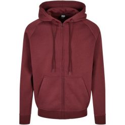 Bluza z kapturem Urban Classics zip(GT). Brązowe bluzy męskie Urban Classics, m, bez wzorów, klasyczne, bez ramiączek, z kapturem. Za 229.00 zł.
