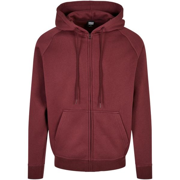 Bluza z kapturem Urban Classics zip(GT). Brązowe bluzy męskie Urban Classics, m, bez wzorów, z kapturem. Za 229.00 zł.