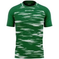 Unisex Givova Pixel Sport T-shirt 2XL Zielono-Biała. Białe koszulki sportowe damskie Givova, xl, bez wzorów, z poliesteru, bez ramiączek, do piłki nożnej. Za 140.99 zł.