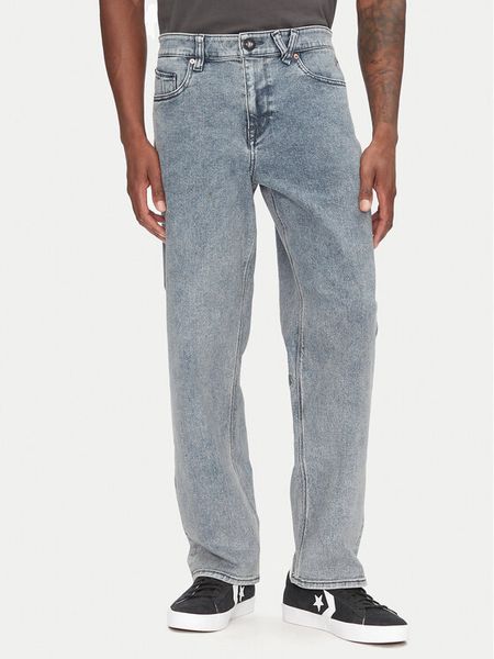Volcom Jeansy Modown A1932102 Szary Relaxed Fit. Szare jeansy męskie Volcom, z bawełny. Za 209.99 zł.
