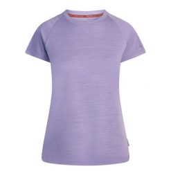 Damska Koszulka Dla Aktywnych Vickland TP75. Fioletowe bluzki damskie Trespass, m, bez wzorów, sportowe, bez kołnierzyka, bez ramiączek. Za 59.99 zł.