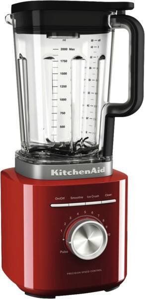 Blender kielichowy KitchenAid KitchenAid 5KSB2073EER Pure Power, Empire red. Czerwone blendery KITCHENAID. Za 597.50 zł.