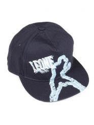 Czapka z daszkiem unisex Leone 1947 Apparel Fighter. Niebieskie czapki damskie LEONE 1947 APPAREL, bez wzorów, sportowe. Za 42.06 zł.