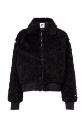 Płaszcz Damskie Nike Sportswear hv2807-010 czarny. Czarne płaszcze damskie Nike, l, bez wzorów, z materiału, bez kołnierzyka, bez kaptura. Za 693.05 zł.