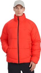 Kurtka puchowa męska 4F M0707 czerwona 4FRAW25TDJAM0707 62S L. Czerwone kurtki męskie 4F, l, bez wzorów, z puchu, bez kaptura. Za 423.59 zł.