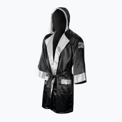Szlafrok bokserski Cleto Reyes Satin Boxing Hoodie. Czarne szlafroki damskie CLETO REYES, l, bez wzorów, z materiału, bez ramiączek, bez kaptura. Za 699.99 zł.