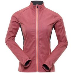Kurtka Softshell Damska Alpine Pro Technica - Wodoodporna i Oddychająca. Fioletowe kurtki sportowe damskie Alpine Pro, bez wzorów, z elastanu, bez ramiączek, bez kaptura, trekkingowe. Za 271.99 zł.
