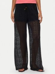 Vero Moda Spodnie materiałowe Maya 10325044 Czarny Relaxed Fit. Czarne spodnie materiałowe damskie Vero Moda, bez wzorów, z materiału. Za 179.99 zł.