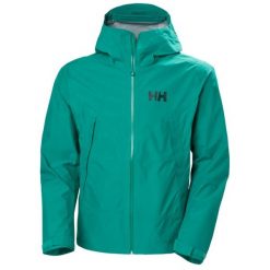 Kurtka turystyczna Helly Hansen Verglas Infinity 2.0. Zielone kurtki męskie Helly Hansen, l, bez wzorów, bez kaptura. W wyprzedaży za 1,355.50 zł.