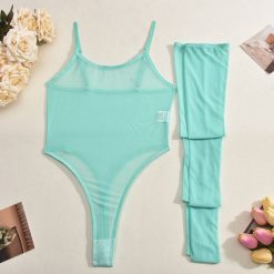 Body transparentne na wyjątkowe okazje Shemika. Niebieskie body Intica, bez wzorów. Za 119.00 zł.
